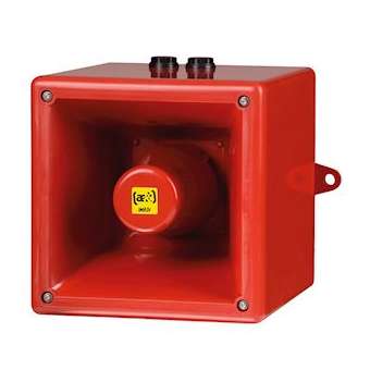 Sirène électronique 124dB TONALARM 100-240 Vca - 64 sons|AE&T-APQT121V2230