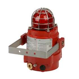 Feu flash ATEX compact 5J 105cd 230Vca 55mA Rouge IP66 IP67|AE&T-APQBEXBG05D2303