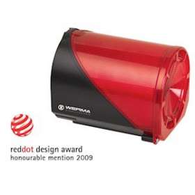 Combiné Feu flash & Sirène 114dB - Série 144 - 230VAC - Rouge - Mural|-WRM44410068