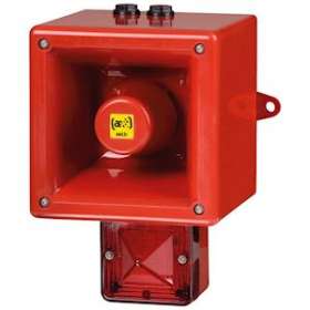 Combiné xénon 5J/120 dB TONAFLASH 20-28 Vcc - Rouge - 64 sons|AE&T-APQTL112XV20243