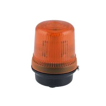 Feu LED fond plat 24Vcc Rouge 80xø60mm IP65|AE&T-APQO200L0243