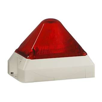 Feu flash 15J pyramidal 230Vca Rouge IP66|AE&T-APQPBV220152303