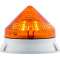 CTL900 LED, feu fixe/clignotant, IP54, V12/24ACDC, diam 90mm, base grise|Sirena-ENA38702