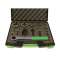Coffret 7 poinçons et matrices e-vo3+, ISO 16 à 63, avec axes, Polydiam et clé
