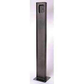 Potelet haut. 120 cm, semelle fixation inox 4mm pour ac10f-ni repris,ni échangé|Aiphone-AIPPA1201