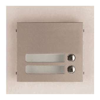 Façade 2 boutons d'appel pour gfsw|Aiphone-AIPGF2P