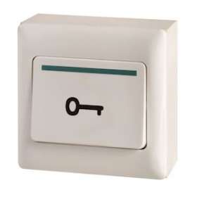 Bouton poussoir de sortie saillie à double sécurités no/nf en abs|Aiphone-AIPBPSP
