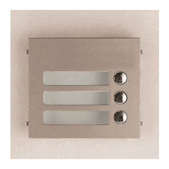 Façade 3 boutons d'appel pour gfsw|Aiphone-AIPGF3P