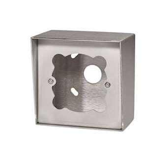 Cadre saillie inox avec visière pour Façade vig60|Aiphone-AIPCSBP60