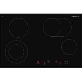 Table vitrocéramique 77 cm - 4 Hi-Light dont 2 extensibles - 7,6 kW|Airlux-ALXGTH750TC