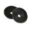 Filtres charbon hottes AHW88WH - AHW88BK - AHW875IX - AHF78IX - AHF58WH - AHF58