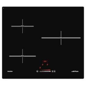 Table induction 60 cm - 3 foyers dont 1 D 28 cm - 6,7 kW - Slider - 3 boosters|Airlux-ALXATI632BKN