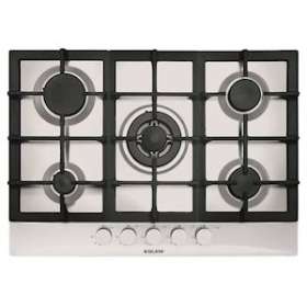 Table inox gaz 70 cm - 5 foyers dont 1 triple couronne - 10,8 kW - Manettes|Airlux-ALXGT755HIX