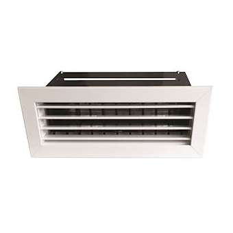 Bouche motorisée alimentation 12V Longueur 300 mm et hauteur 100 mm|Aldes-ALD35700014