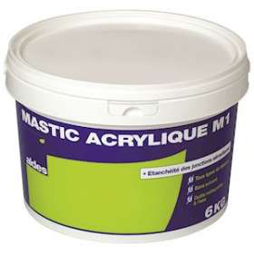 Pot de 1 kg de mastic acrylique|Aldes-ALD11091077