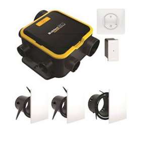 Kit VMC radio EasyHOME AUTO COMPACT with Netatmo + commande sans fil + ColorLINE|Aldes-ALD11026038