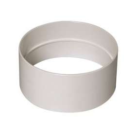 Raccord Minigaine blanc femelle pour conduit équivalent D125|Aldes-ALD11023086