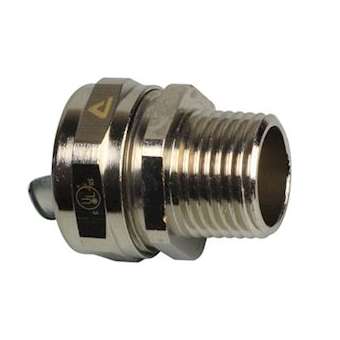 Racc. Comp. droit, Fixe, Lait. Nick., IP 66/67, NPT 1/2' - Gaine SEALTITE 5/16'|Anamet-ANM7140110