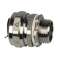 Racc. Comp. droit, Fixe,, Inox 316, C/Ecrou, NPT 1/2' - SEALTITE 5/16'