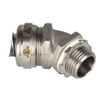 Racc. Comp. 45DEG, Fixe, Inox 316, C/Ecrou, NPT 1/2' - SEALTITE 5/16'|Anamet-ANM71421192