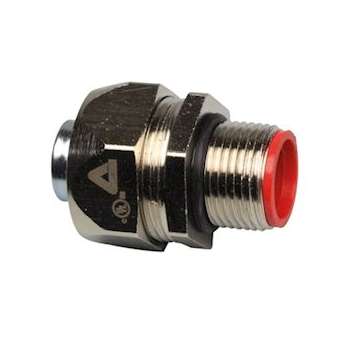 Racc. Stand. droit, Fixe, Lait. nick., M16x1,5 - Gaine SEALTITE 3/8'|Anamet-ANM8120161