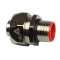 Racc. Stand. droit, Fixe, Lait. nick., M16x1,5 - Gaine SEALTITE 3/8'