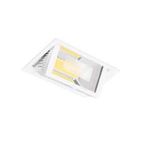 METROPOLIS - Downlight, bascul., 80DEG, LED 51W 4000K 4000lm, 30000h, blanc|Aric-ARI50181