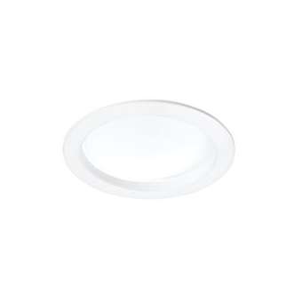 P10 - Downlight IP20/65, rond D105mm fixe blanc, 90DEG, LED intég. 10W 3000K 80|Aric-ARI50538