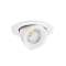 RANDY S - Downlight rond, orientable, blanc, 36DEG, LED intég 7,5W 3000K 635lm