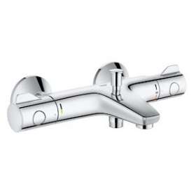 Mitigeur thermostatique Bain / Douche 1/2 Grohtherm 800 Chromé|Grohe-GO234569000