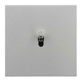 Art d'Arnould univers Epure va-et-vient ou interrupteur 10A - acier satin|Arnould-ARD67501