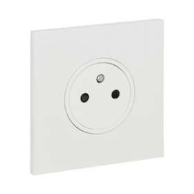 Art d'Arnould univers Epure prise de courant 2P+T 16A 250V - blanc satin|Arnould-ARD67931