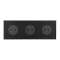 Art d'Arnould univers Epure triple prise de courant 2P+T 16A 250V - noir mat