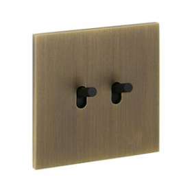 Art d'Arnould univers Epure double poussoir - bronze|Arnould-ARD67312