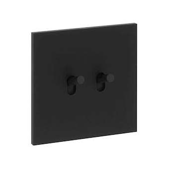 Art d'Arnould univers Epure double poussoir - noir mat|Arnould-ARD67812