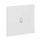 Art d'Arnould univers Epure poussoir 6A - blanc satin