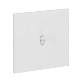 Art d'Arnould univers Epure poussoir 6A - blanc satin|Arnould-ARD67915