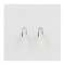 Art d'Arnould univers Epure double poussoir - blanc satin