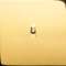 Art d'Arnould univers Epure va-et-vient ou interrupteur 10A - or miroir