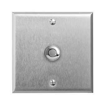 Art d'Arnould univers Mémoire poussoir bouton rond 2A - acier brossé|Arnould-ARD67110