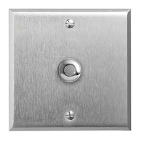 Art d'Arnould univers Mémoire poussoir bouton rond 2A - acier brossé|Arnould-ARD67110