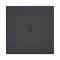 Art d'Arnould univers Epure va-et-vient ou interrupteur lumineux - noir mat