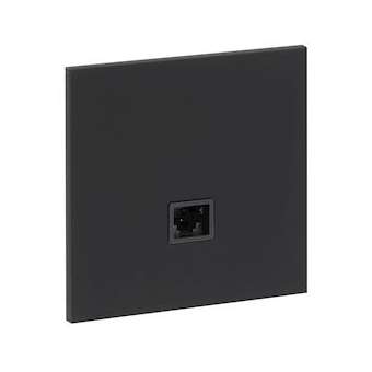 Art d'Arnould univers Epure prise RJ45 catégorie6 FTP - noir mat|Arnould-ARD67825