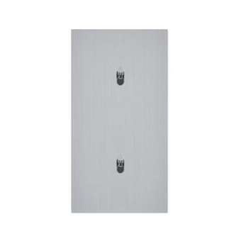 Art d'Arnould univers Epure deux va-et-vient ou interrupteur - acier brossé|Arnould-ARD67404