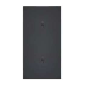 Art d'Arnould univers Epure deux va-et-vient ou interrupteur - noir mat|Arnould-ARD67804