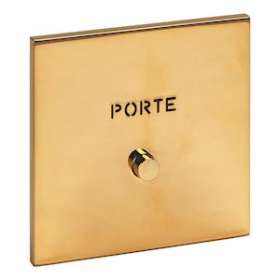 Art d'Arnould univers Epure guichet lumineux avec marquage Porte - or miroir|Arnould-ARD67791