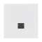 Art d'Arnould univers Epure prise RJ45 catégorie6 FTP - blanc satin