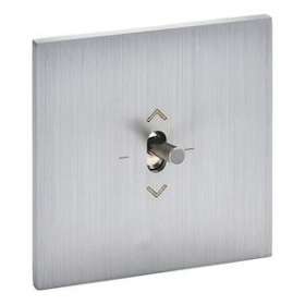 Art d'Arnould univers Epure commande de volets roulants 3 positions acier brossé|Arnould-ARD67421