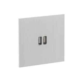 Art d'Arnould univers Epure chargeur double USB 2,4A - acier brossé|Arnould-ARD67422