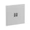 Art d'Arnould univers Epure chargeur double USB 2,4A - acier brossé